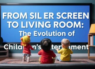 From Silver Screen to Living Room: The Evolution of Kids’ Entertainment From Silver Screen to Living Room: The Evolution of Children's Entertainment