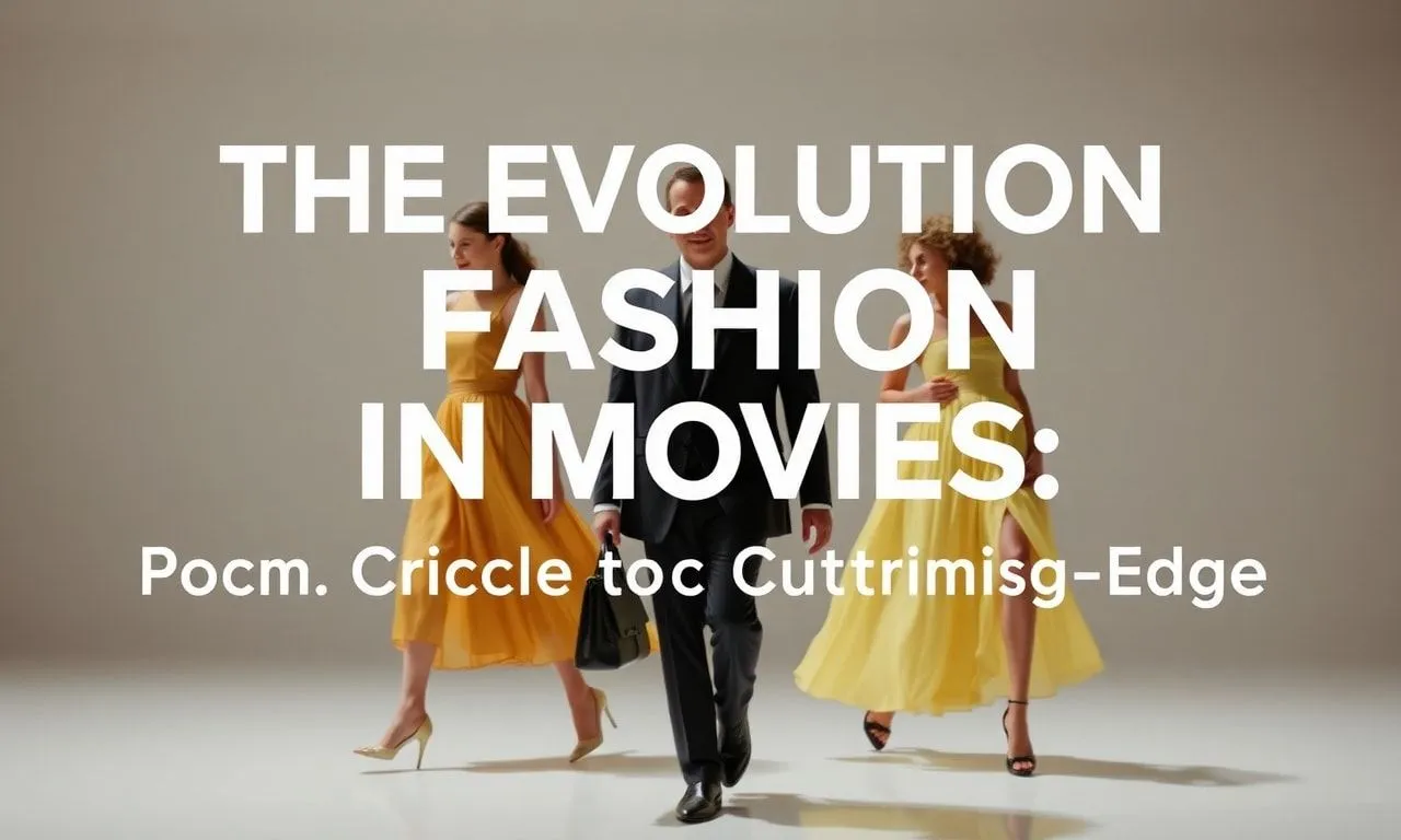 The Evolution of Fashion in Movies: From Classic to Cutting-Edge