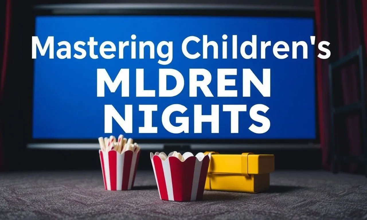 Mastering Kids' Movie Nights: A Parent's Event Planning Guide