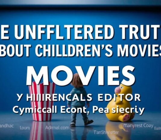 The Unfiltered Truth About Kids’ Movies: A Jaded Editor’s Take The Unfiltered Truth About Children's Movies: A Cynical Editor's Perspective